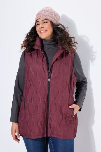 Plus size veliki brojevi Prsluk prošiveni za punije