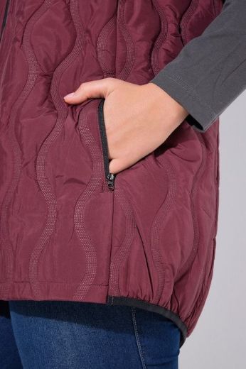 Plus size veliki brojevi Prsluk prošiveni za punije