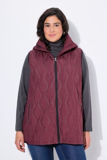 Plus size veliki brojevi Prsluk prošiveni za punije