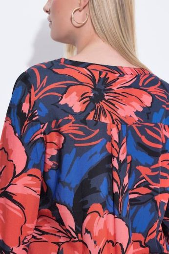 Plus size veliki brojevi Tunika dugih rukava A kroja za punije