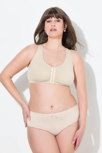 Plus size veliki brojevi Grudnjak širokih naramenica na prednje kopčanje za punije