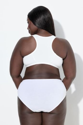 Plus size veliki brojevi Grudnjak širokih naramenica na prednje kopčanje za punije