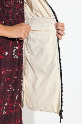 Plus size veliki brojevi Prsluk dužeg kroja od flisa za punije