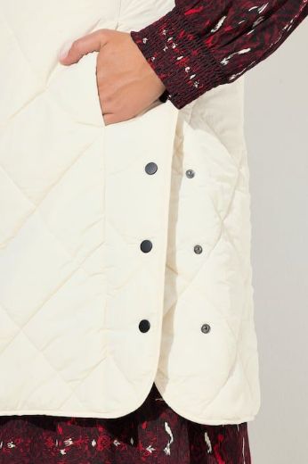 Plus size veliki brojevi Prsluk dužeg kroja od flisa za punije