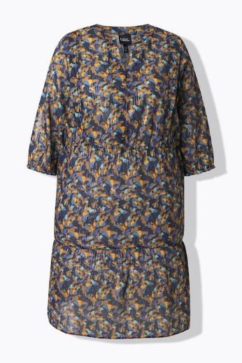 Plus size veliki brojevi Haljina 3/4 rukava za punije