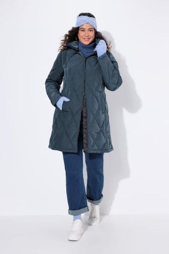 Plus size veliki brojevi Jakna prošivena dužeg kroja za punije