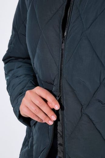 Plus size veliki brojevi Jakna prošivena dužeg kroja za punije