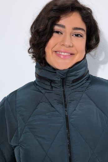 Plus size veliki brojevi Jakna prošivena dužeg kroja za punije