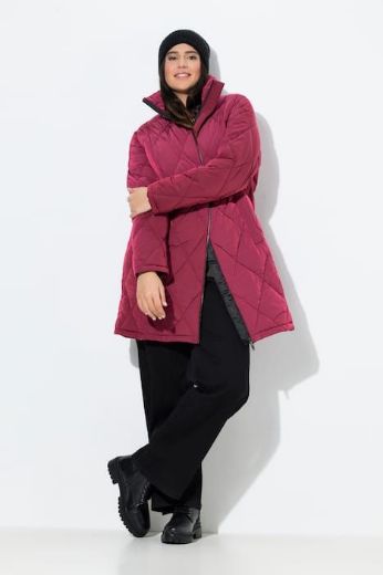 Plus size veliki brojevi Jakna prošivena dužeg kroja za punije