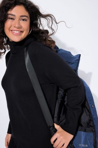 Plus size veliki brojevi Jakna prošivena dužeg kroja za punije