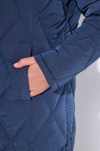 Plus size veliki brojevi Jakna prošivena dužeg kroja za punije