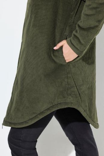 Plus size veliki brojevi Jakna s kapuljačom za punije