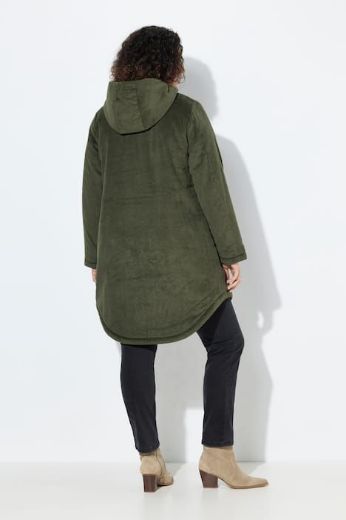 Plus size veliki brojevi Jakna s kapuljačom za punije