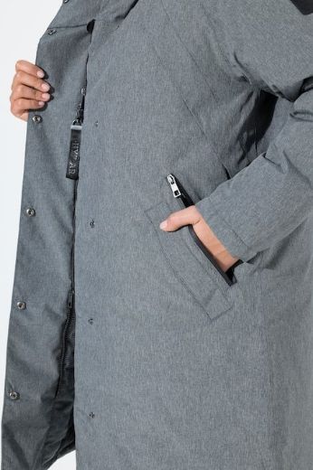 Plus size veliki brojevi Jakna funcionalna s kapuljačom za punije