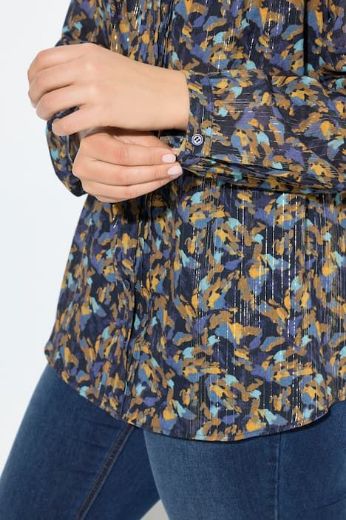 Plus size veliki brojevi Bluza dugih rukava A kroja za punije