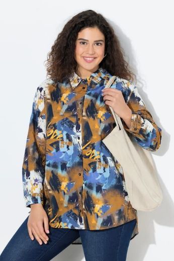 Plus size veliki brojevi Košulja dugih rukava za punije