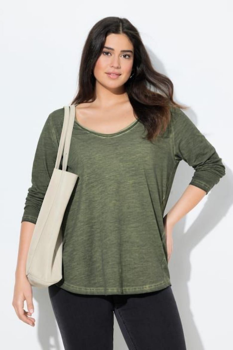 Plus size veliki brojevi Majica dugih rukava za punije