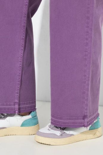 Plus size veliki brojevi Traperice širokih nogavica za punije