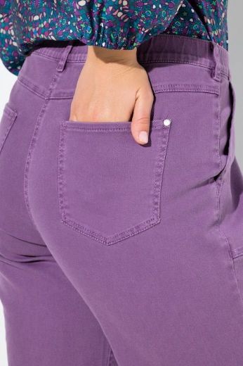 Plus size veliki brojevi Traperice širokih nogavica za punije