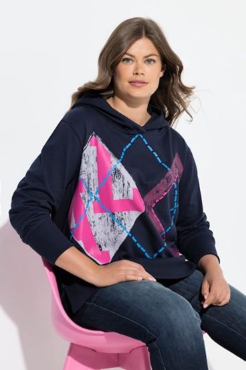 Plus size veliki brojevi Majica dugih rukava s kapuljačom za punije