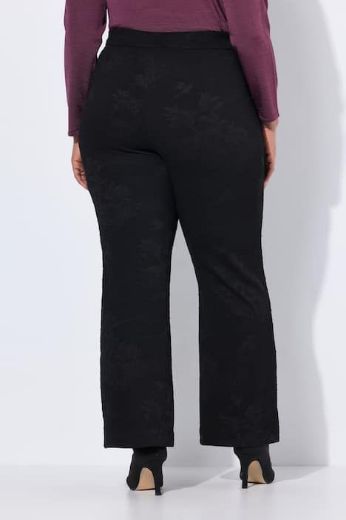 Plus size veliki brojevi Hlače širokih nogavica elastičnog struka za punije