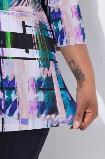 Plus size veliki brojevi Majica 3/4 rukava za punije
