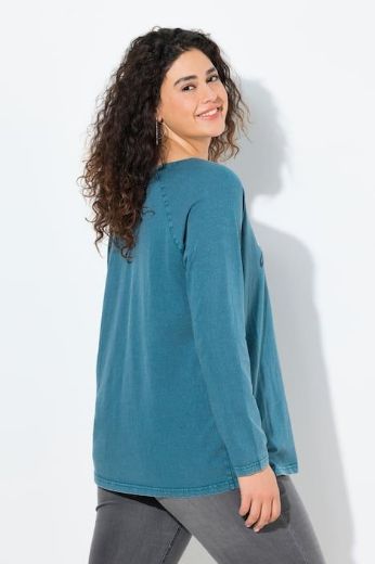 Plus size veliki brojevi Majica dugih rukava A kroja za punije