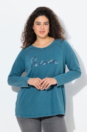 Plus size veliki brojevi Majica dugih rukava A kroja za punije
