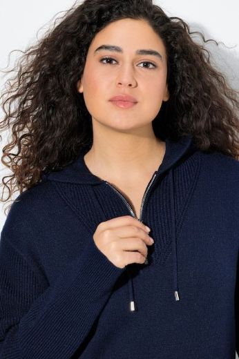 Plus size veliki brojevi Pulover dugih rukava s kapuljačom za punije