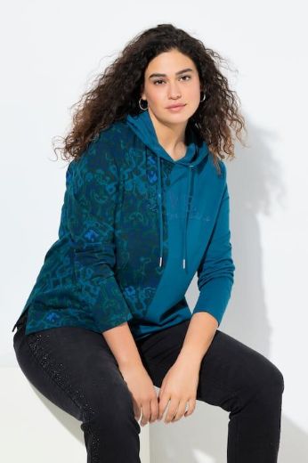 Plus size veliki brojevi Majica dugih rukava s kapuljačom za punije