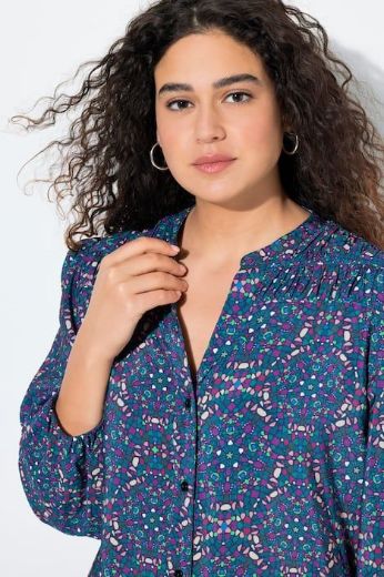 Plus size veliki brojevi Bluza dugih rukava A kroja za punije