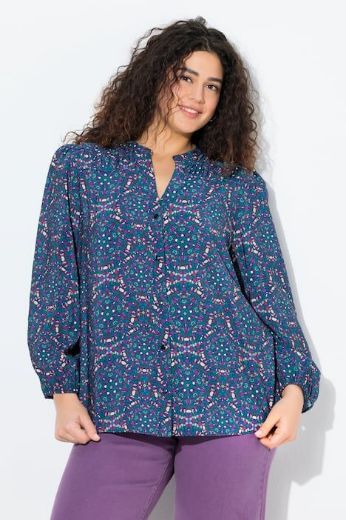 Plus size veliki brojevi Bluza dugih rukava A kroja za punije