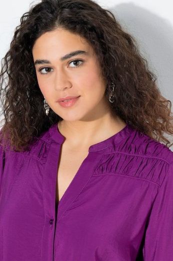 Plus size veliki brojevi Bluza dugih rukava A kroja za punije