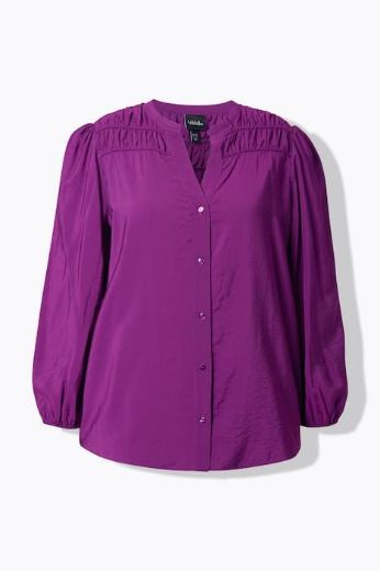 Plus size veliki brojevi Bluza dugih rukava A kroja za punije