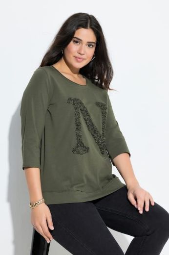 Plus size veliki brojevi Majica 3/4 rukava za punije