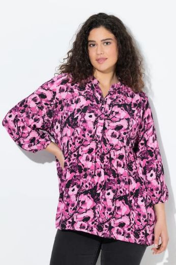 Plus size veliki brojevi Tunika 3/4 rukava za punije
