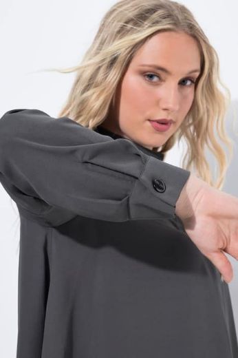 Plus size veliki brojevi Tunika slojevita povišenog ovratnika za punije