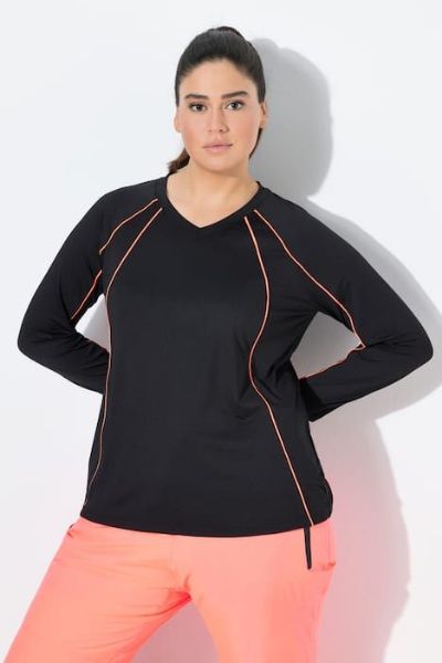 Veliki brojevi Majica sportska dugih rukava moda za punije
