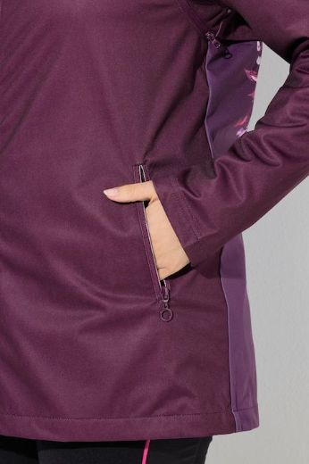 Plus size veliki brojevi Jakna funkcionalna s odvojivim rukavima za punije