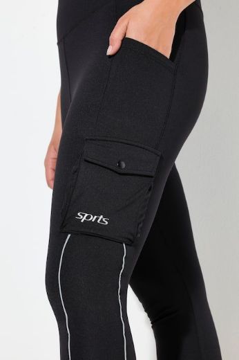 Plus size veliki brojevi Tajice sportske za punije