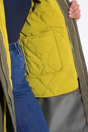 Plus size veliki brojevi Jakna dužeg A kroja za punije