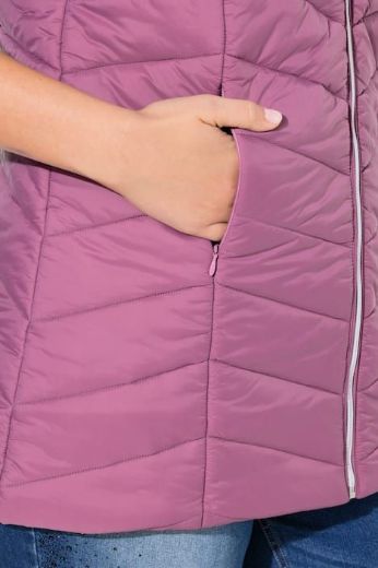 Plus size veliki brojevi Prsluk štepani za punije