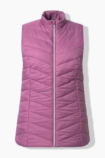 Plus size veliki brojevi Prsluk štepani za punije