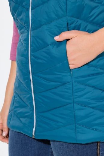 Plus size veliki brojevi Prsluk štepani za punije