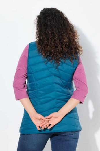 Plus size veliki brojevi Prsluk štepani za punije