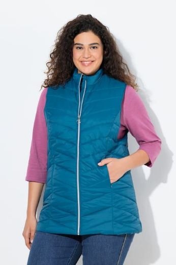 Plus size veliki brojevi Prsluk štepani za punije