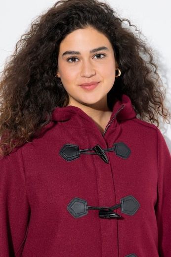 Plus size veliki brojevi Kaput s ukrasnim kopčanjem za punije