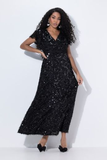 Plus size veliki brojevi Haljina svečana A kroja za punije