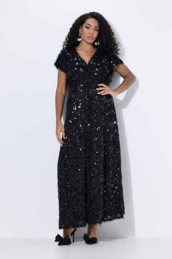 Plus size veliki brojevi Haljina svečana A kroja za punije