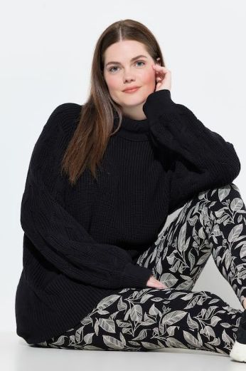 Plus size veliki brojevi Pulover od eko pamuka za punije